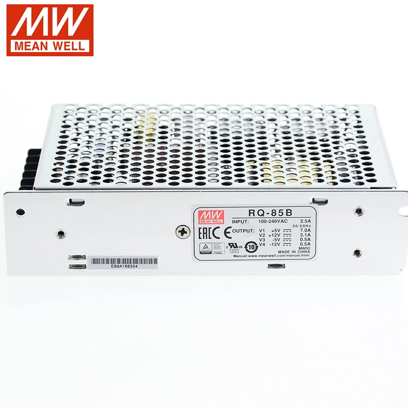 Умный Светодиодный источник питания MEAN WELL RQ-85B 80 Вт импульсный 110 В/220 В