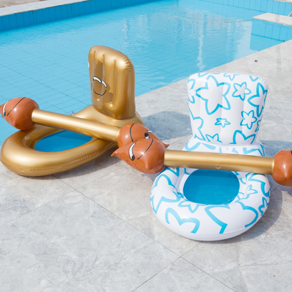 4 шт./компл. надувной матрас для плавания с водным гамаком кольцо вечерние игрушки