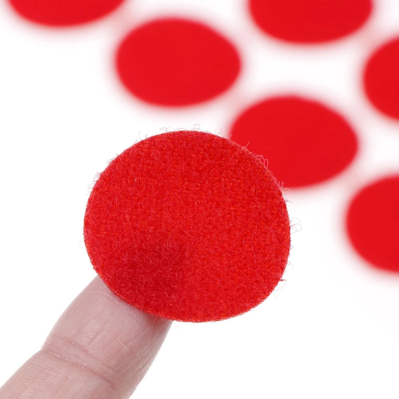 

100 Pairs Multicolor Self Adhesive Fastener Tape Dots Adhesive Fastener Tape Dots Sticky Back Hook Loop Magic Sticker