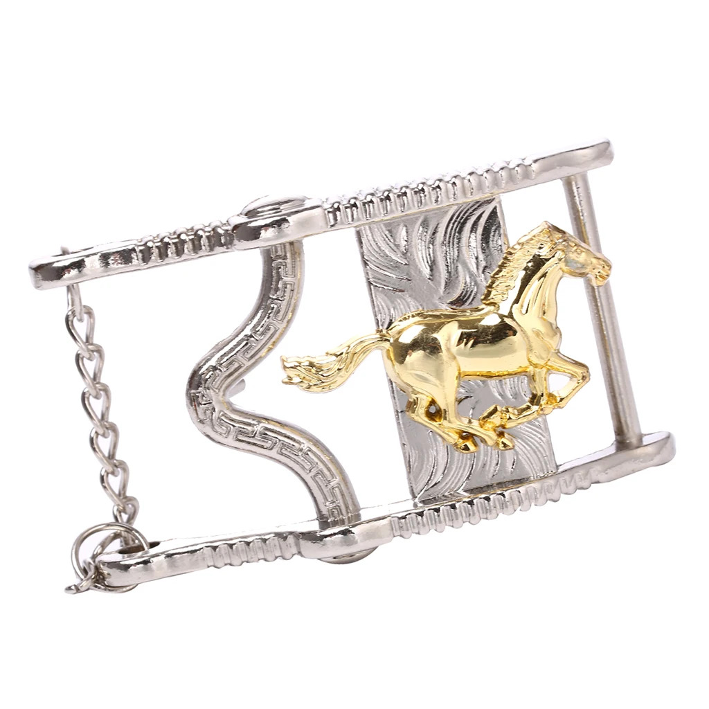 4x Мужские Винтажные серебряные пряжки ковбойский ремень в стиле вестерн пробы с