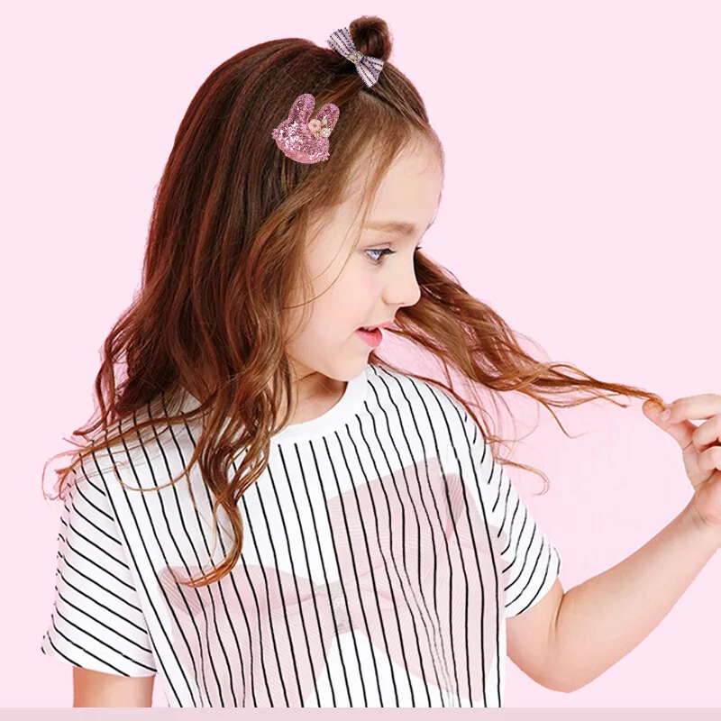 10 комплектов заколок для волос милые платья с героями мультфильмов головной убор