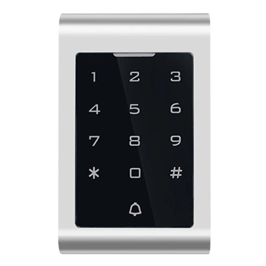 

Backlight Touch 125khz RFID Card Access Control keypad EM card reader Door Lock opener wiegand 26 output Anti-disassembly Alarm