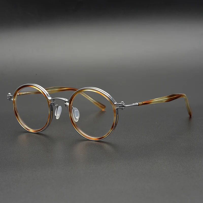 Очки Zerosun круглые унисекс брендовые японские очки для мужчин и женщин в винтажном