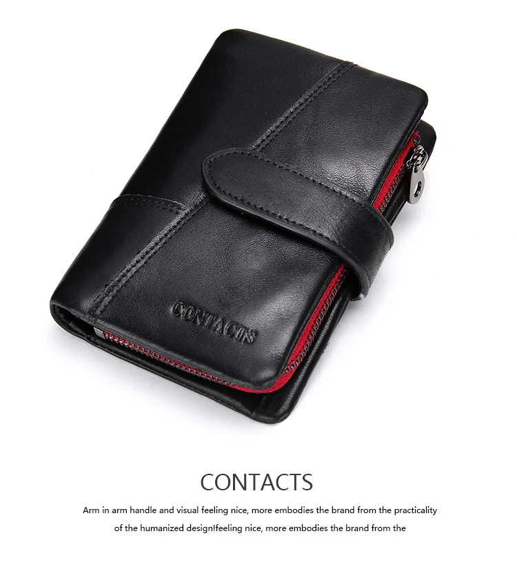 Новинка мужской кошелек из натуральной кожи маленький мужские кошельки для