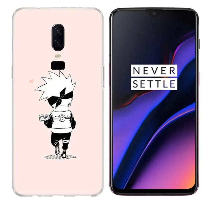 Аниме Наруто Саске Minato Мягкий ТПУ силиконовый чехол для телефона OnePlus One Plus 7 Pro 5 5T