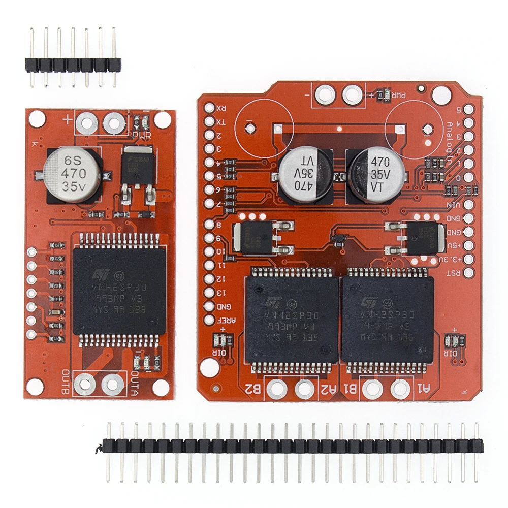 30A мини VNH2SP30 Драйвер шагового двигателя Monster Moto Shield модуль 16 В