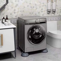 4pcs washing machine anti vibration mute protection mat anti skid foot pad dryer non slip pad for vip dropshipping