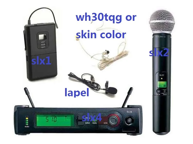 Высококачественный полный комплект slx14/58 с корпусом ручной микрофон гарнитура и