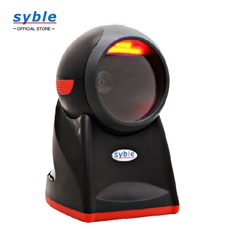 

2D Desktop Handsfree Barcode Scanner Data Matrix Qr Pdf417 Code Reader for Alipay Mobile Payment XB-8602