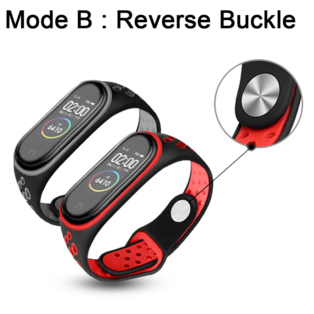 Сменный Браслет для Mi Band 4 силиконовый ремешок 3 Xiaomi спортивный на запястье