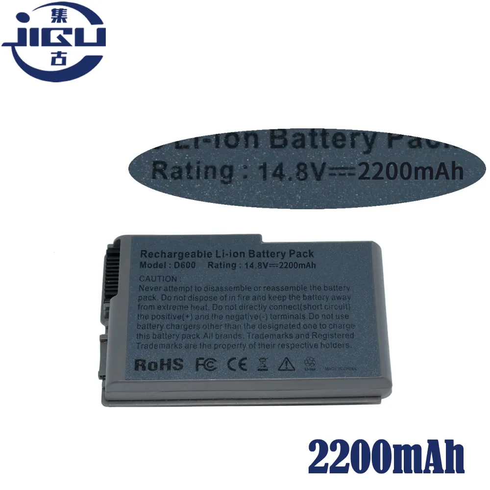 JIGU 14 8 V 2200mAh Аккумулятор для ноутбука 9X821 YD165 6Y270 DELL Latitude D500 серии D600 D530 D610 |