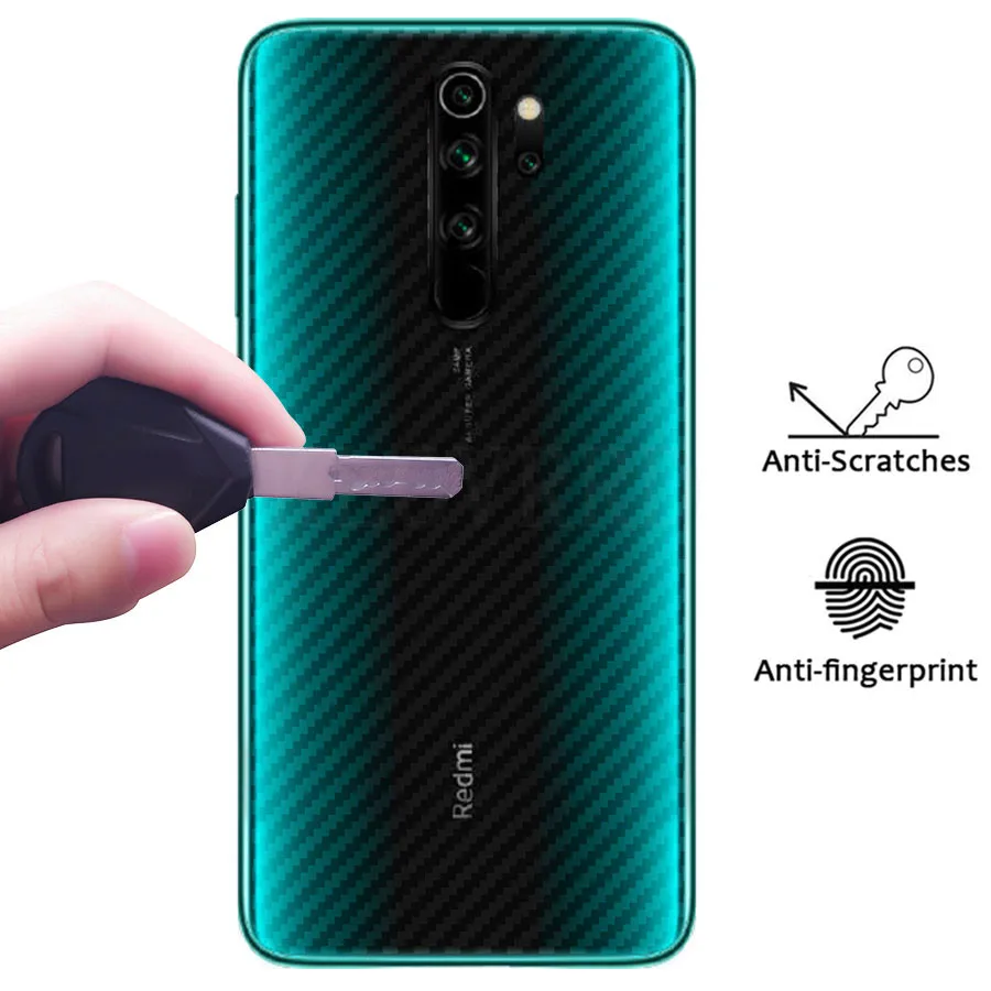 10 шт./лот для Xiaomi mi 9 T 9 T A2 Lite Poco Pocophone f1 3D углеродное волокно задняя защитная пленка для экрана красный mi K20 Note 8 6 7 Pro