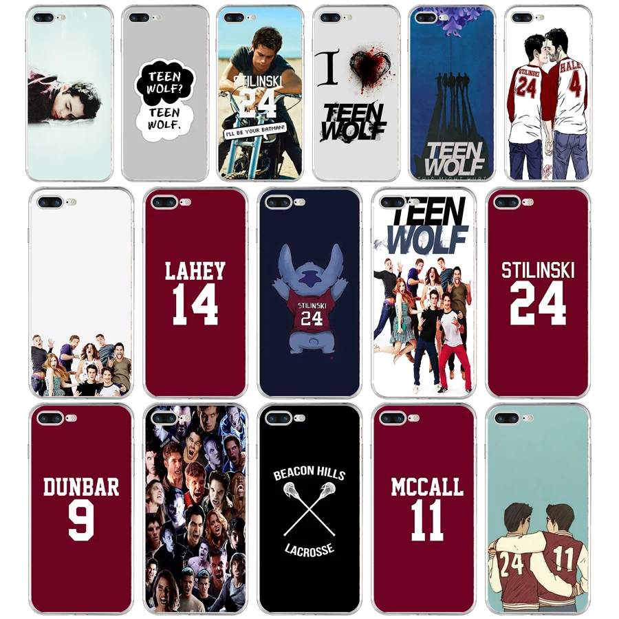 122FG Teen Wolf Stilinski 24 McCALL 11 LAHEY 14 Мягкий силиконовый чехол из ТПУ для Apple iPhone5 5s se 6 6s 7 8 plus x