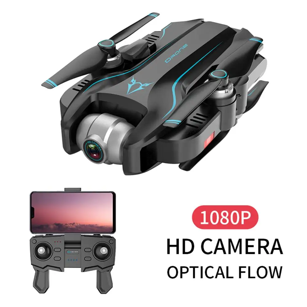 WIFI FPV 1080P HD Camera 18 Mins Flight Time Foldable RC Drone Quadcopter Case Professional Long Battery Life #Y2 | Электроника