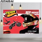 Фон для фотосъемки с изображением мотоцикла гоночного автомобиля горячего мотора колес мотоцикла