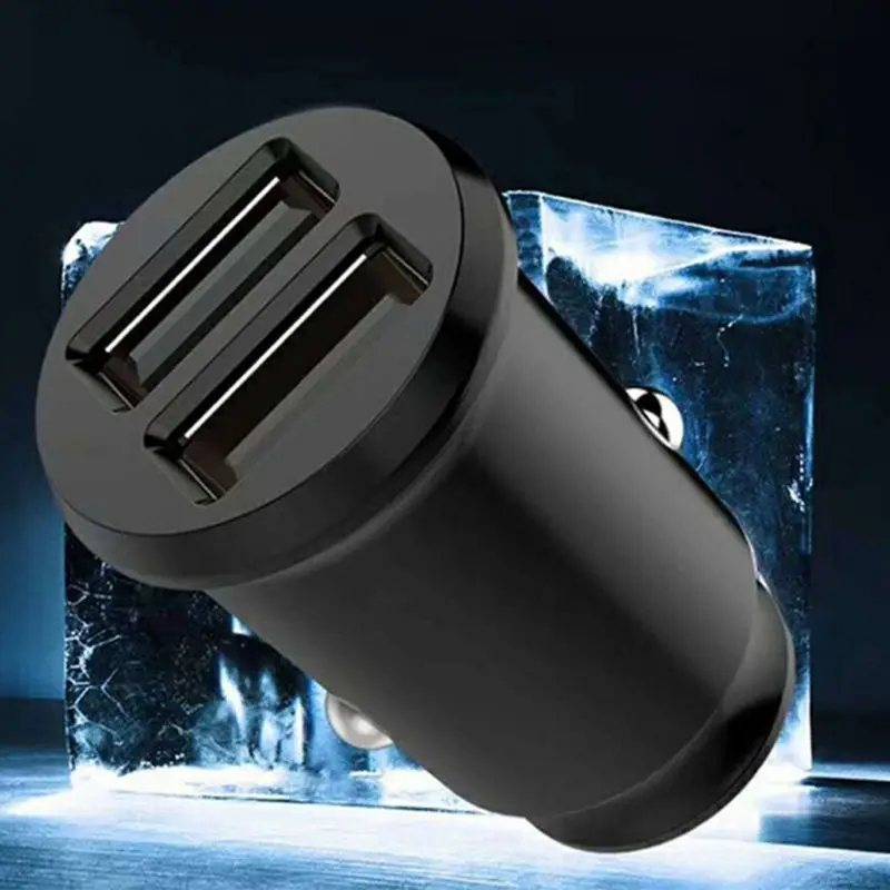 Intelligent Hidden Mini Car Charger Dual USB Interface Automatic Igniter Charging Multipurpose for Automobile Motorcycle Battery |