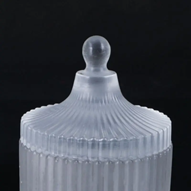 

Silicone Mold DIY Crystal Epoxy Molds Round Stripe Jewelry Storage Box Making