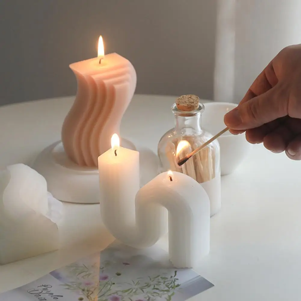 Уникальные геометрические Волнистые S-образные неароматические декоративные