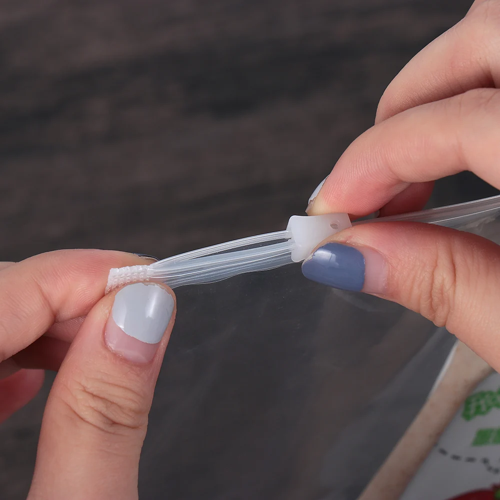 5 шт. прозрачные водонепроницаемые пластиковые пакеты на молнии|Сумки для вещей| |