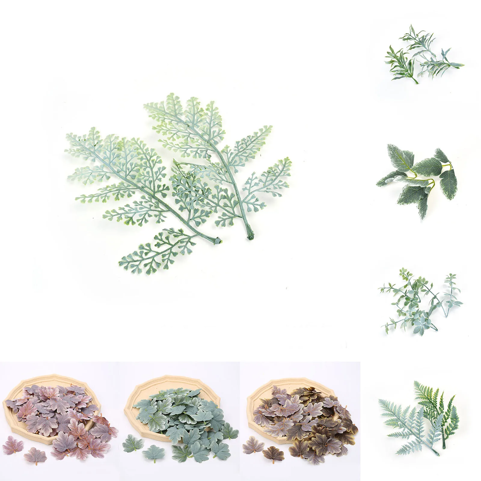 

New 28 Styles Artificial Maple Leaves Simulation Fake Fall Autumn Leaves For Home Wedding Crafts Thanksgiving Day Party Decor