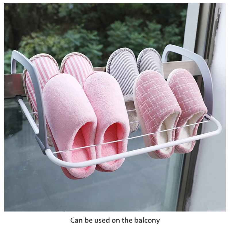 

Складная Сушилка для балкона, полотенце, обувь, одежда, подвесная сушилка, аксессуары для ванной комнаты