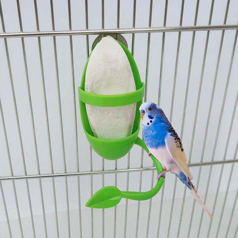 

Parrot Feeder Fruit Vegetable Holder Plastic Hanging Food Container Bird Supply 95AA