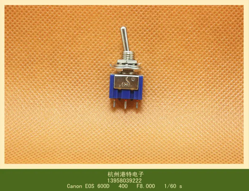 

10 pcs Toggle Switch MTS-103 3 Pin ON/OFF/ON PDT 6A 125VAC/3A 250VAC Mini Switch Lever Switch blue