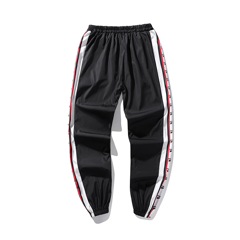 

Harem Jogger Pants Men Women Hip Hop Fashion Casual Track Trousers Streetwear Harajuku Hipster Stripe Sweatpants Men's Pants