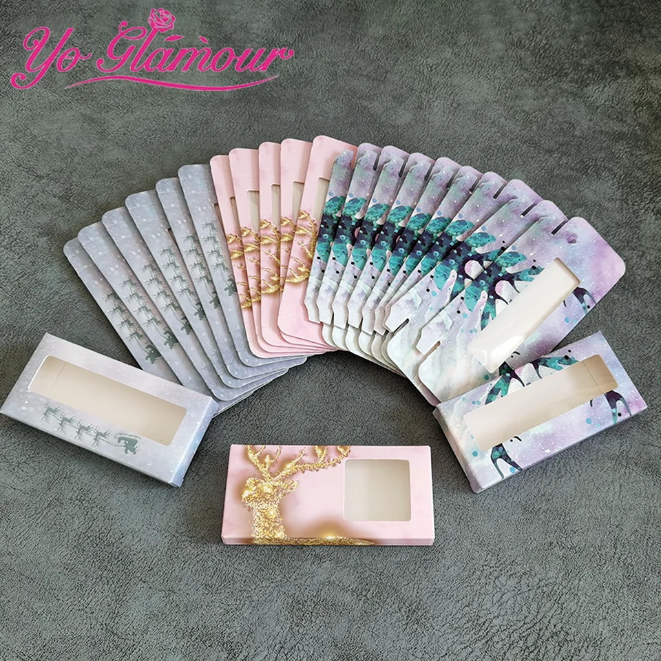 Новое поступление Рождество ресниц коробки упаковки Оптовая Продажа чехол