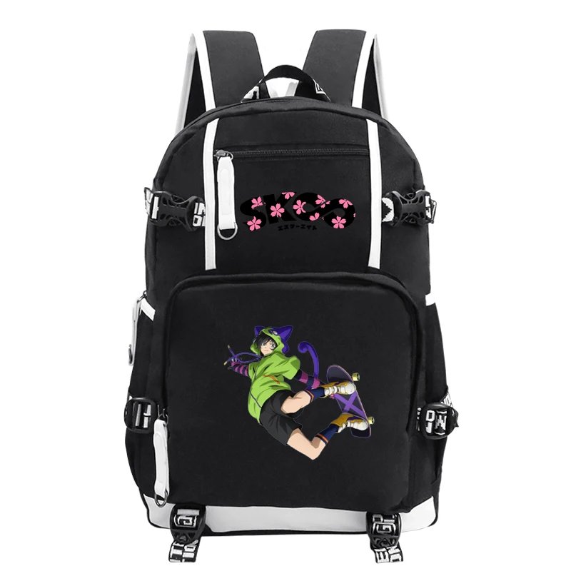 

Mochilas Anime SK8 The Infinity Miya Reki Langa Backpacks Men Women Rucksack Teens Bookbag SK8 School Bag Travel Knapsack Bags