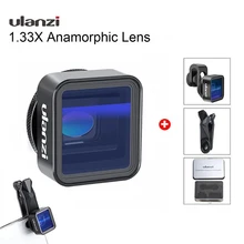 Ulanzi Anamorphic Lens For iPhone 12 Pro Max  X 1.33X 1.55X Wide Screen Video Widescreen Slr Movie Videomaker Filmmaker