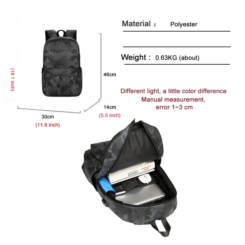 Британский Камуфляжный мужской спортивный рюкзак водонепроницаемый уличный