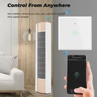 Умный настенный выключатель TUYA, сенсорный высветильник ель с Wi-Fi для водонагревателя, холодильника, духовки, работает с Google Home и Alexa, 20 А