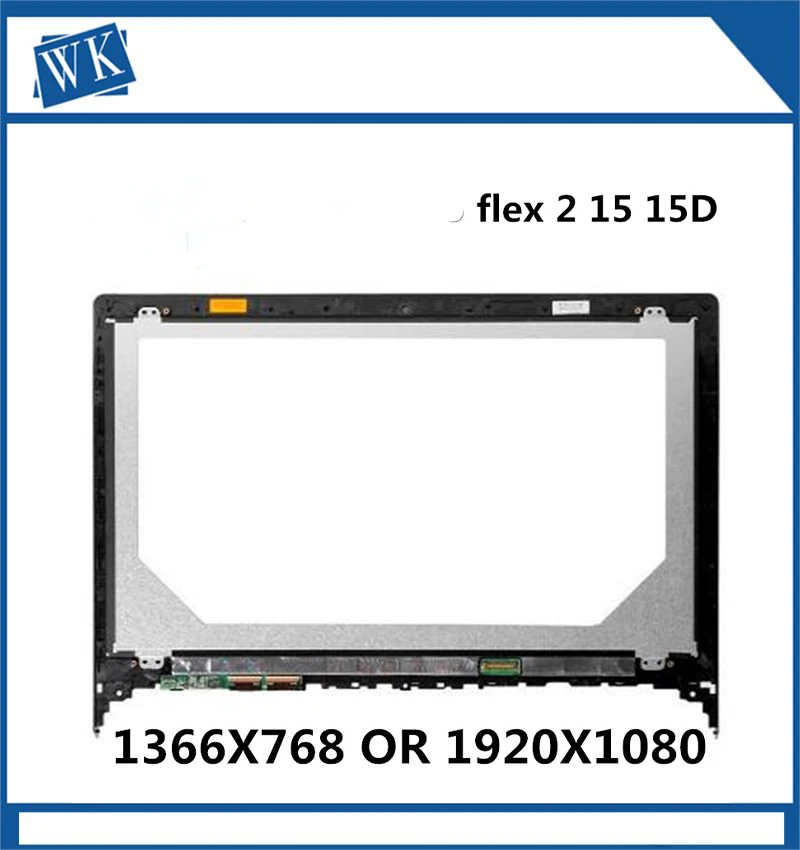 original laptop replacement for lenovo flex 2 15 laptop lcd screen assembly with bezellp156wf4 15 6 inches 19201080 free global shipping