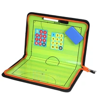 magnetic zipper football tactical board futsal ball game portable soccer coach tactical board futsal soccer training equipment