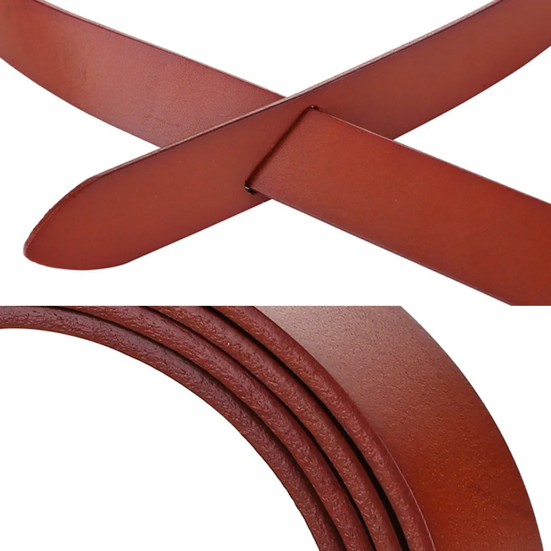 Новый роскошный дизайн длинные ремни из натуральной кожи для женщин