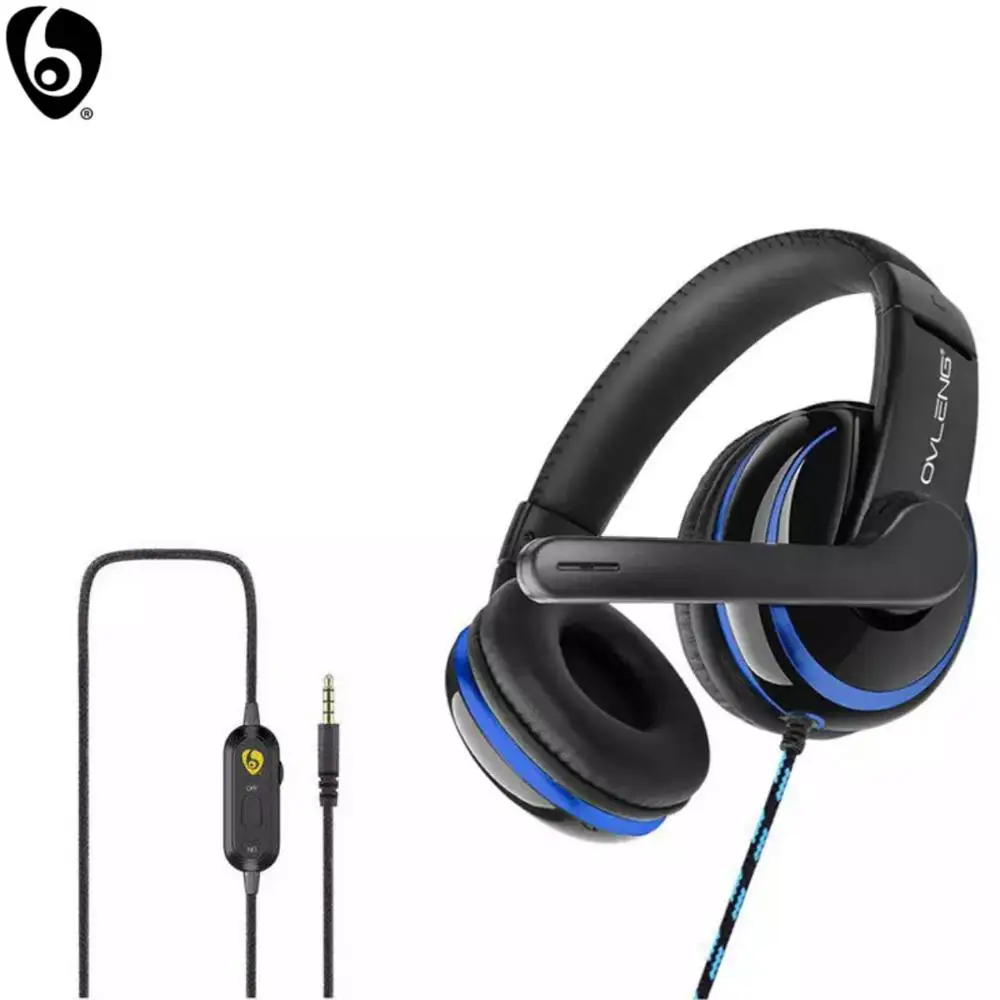 Проводные Игровые наушники OVLENG P4 электронные виды спорта с микрофоном