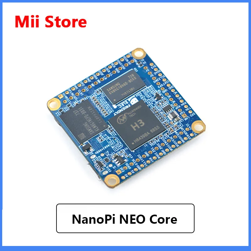

Friendly NanoPi NEO Core 512Mb Allwinner H3 Quad-core Cortex-A7 Runs Ubuntu-Core U-boot UbuntuCore and Android