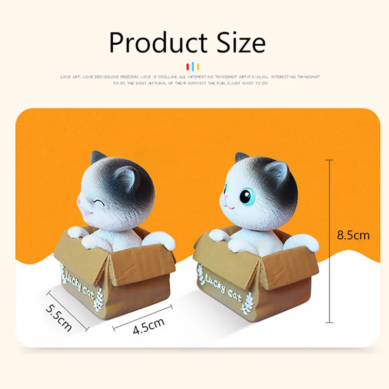 Автомобильный орнамент милая Выдвижная собака фотокошка Вибрирующая голова