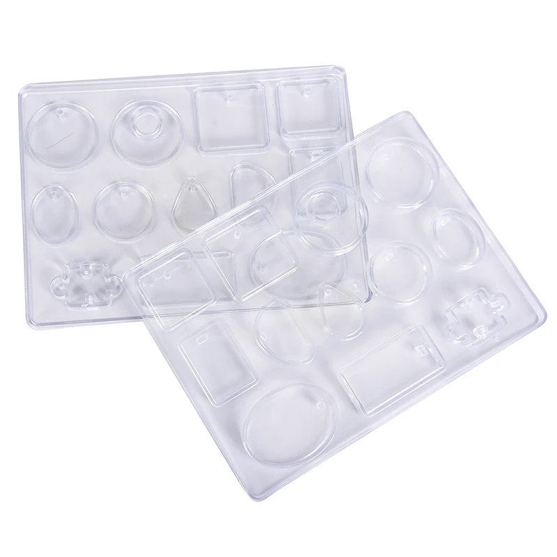 

Высококачественная прозрачная эпоксидная форма для подвесок, силиконовая смола, форма «сделай сам» для изготовления ювелирных изделий, ин...