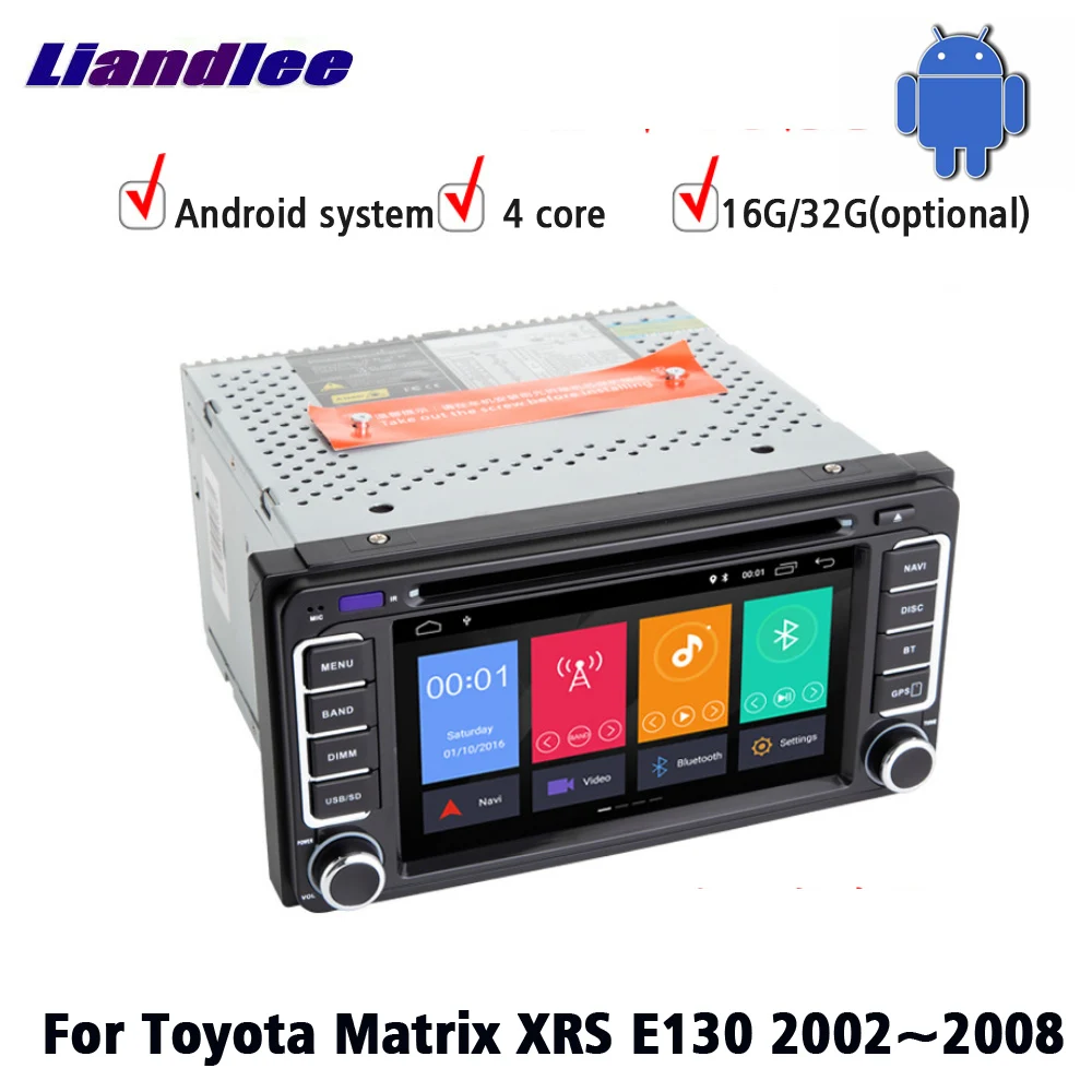 

Car CD DVD Android Multimedia Player For Toyota Matrix XRS E130 2002-2008 Radio GPS Navigation Audio Video Stereo HD Screen