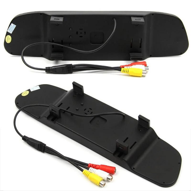 4.3 inch Car HD Rearview Mirror Monitor Video Auto Parking Assistance LED Night Vision Reversing Rear View Camera | Автомобили и