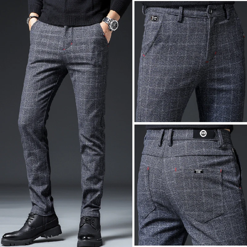 Мужские узкие прямые брюки VOMINT повседневные для бега | Мужская одежда