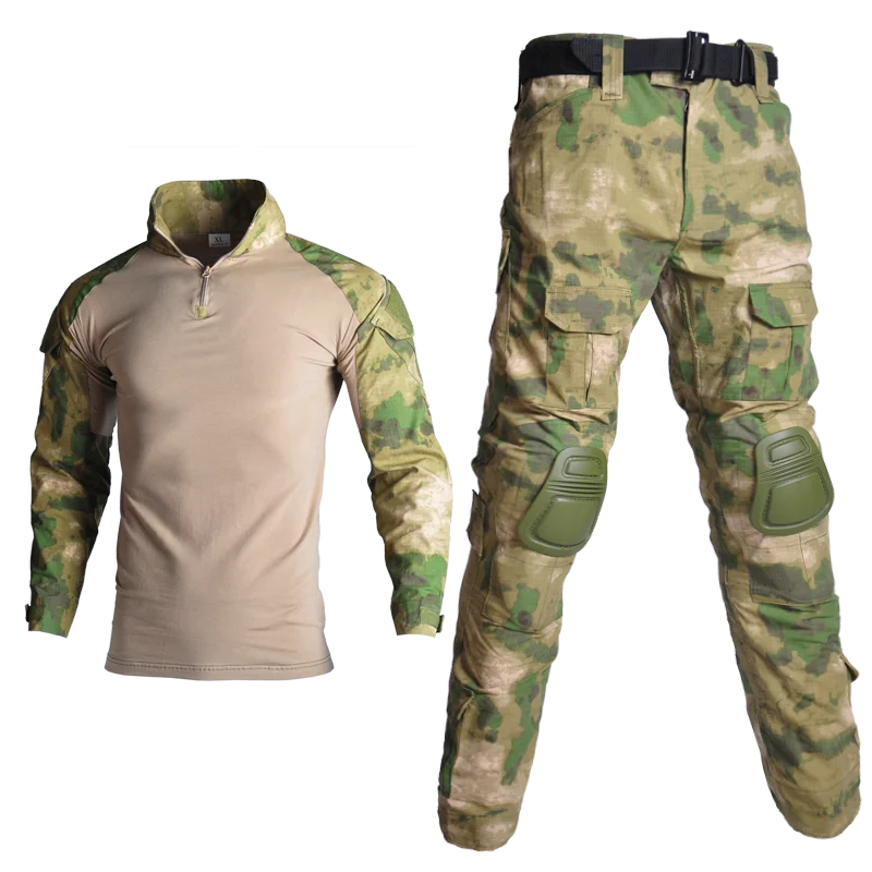 Армейская военная форма Тактический G3 камуфляж боевой единый набор