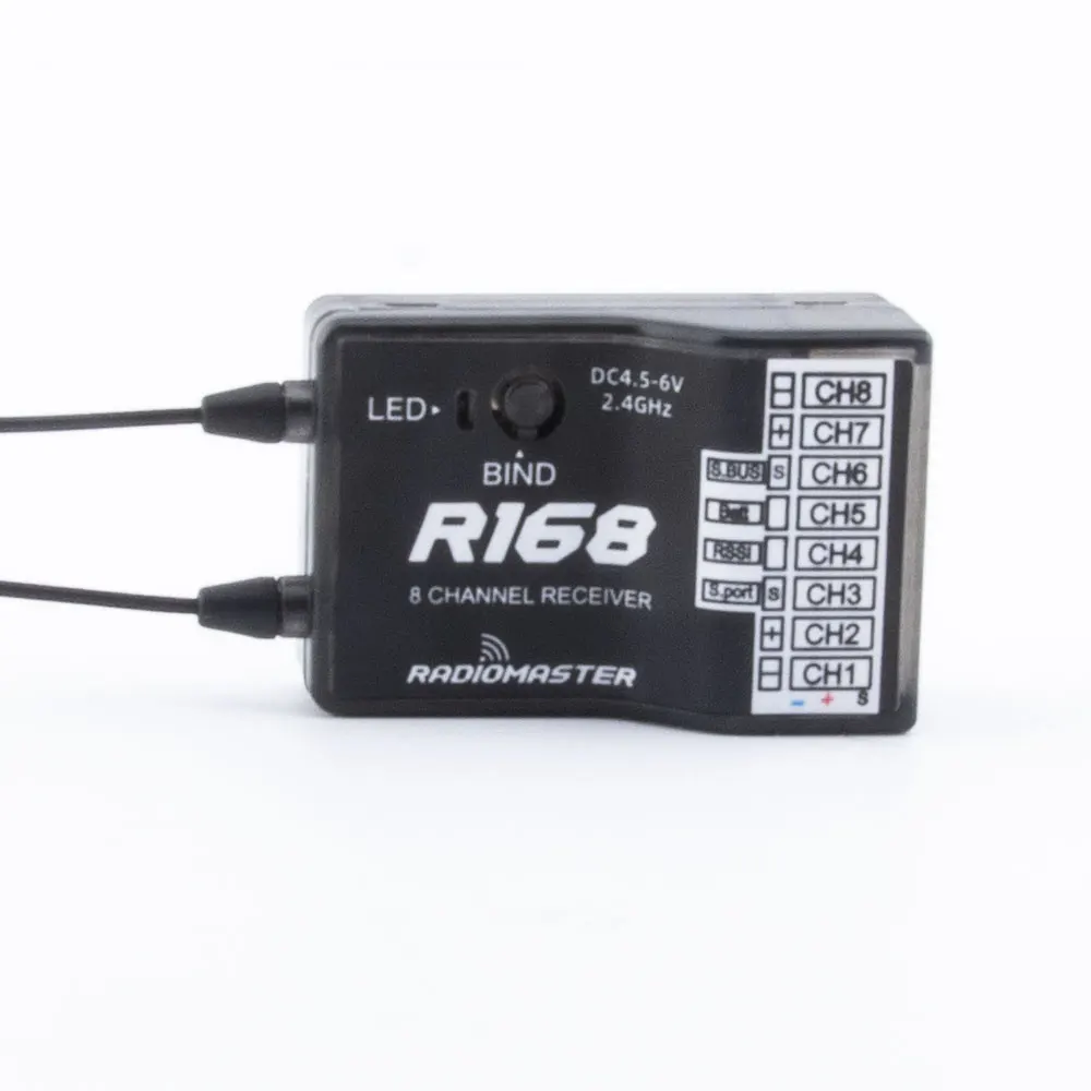 40*26*16 мм радиомастер R168 16CH 2 4G Frsky D16 совместимый мини приемник PWM с Sbus для