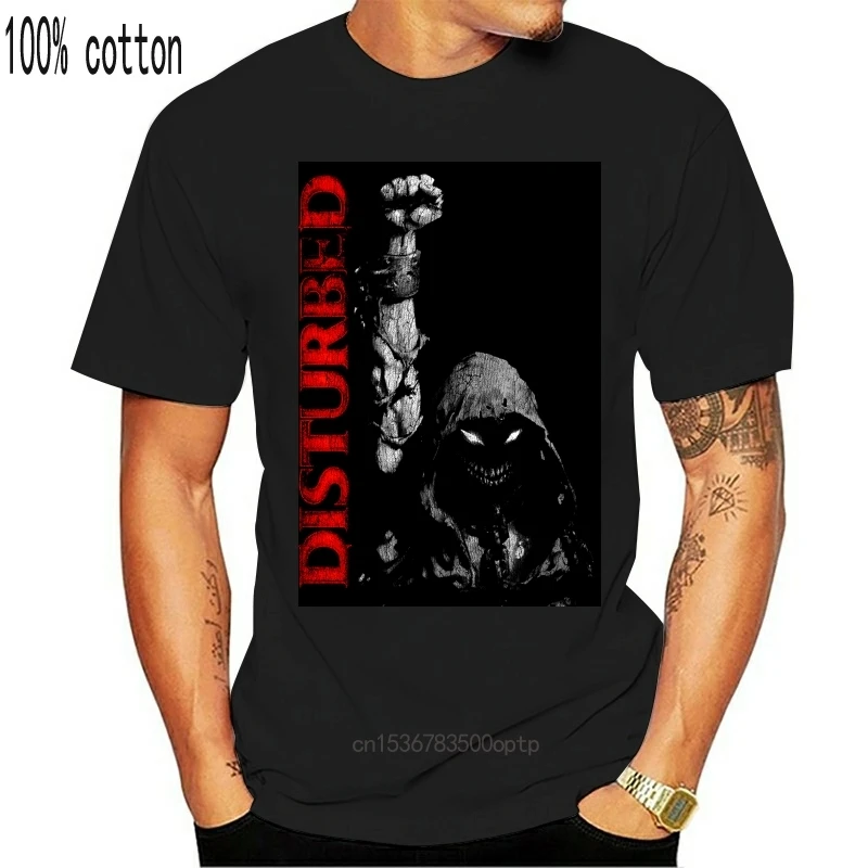 

New Disturbed Up Mens Black Rock T Shirt 2021 Sizes S Xxxl Custom Printed Tshirt Hip Hop Funny Tee 2021 Fashion T Shirt