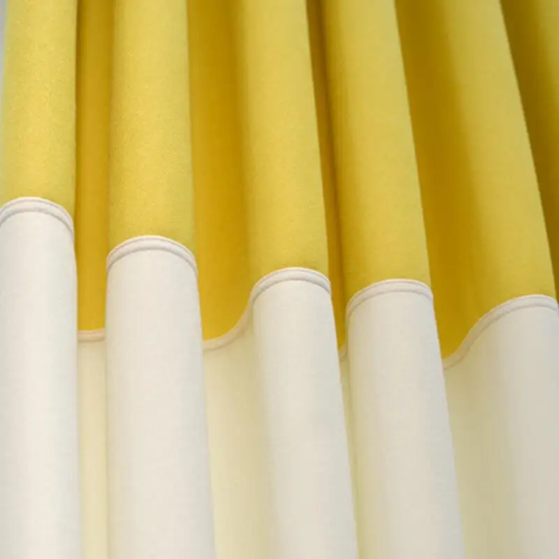 Занавес с изображением желтых звезд для мальчиков детская комната спальня