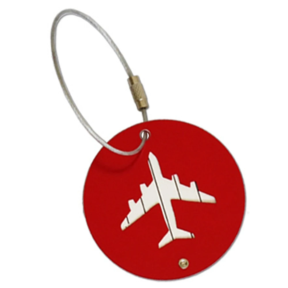 

Metal Funky Travel Luggage Label Straps Suitcase Name ID Address Tags Luggage Tags New and High Quality