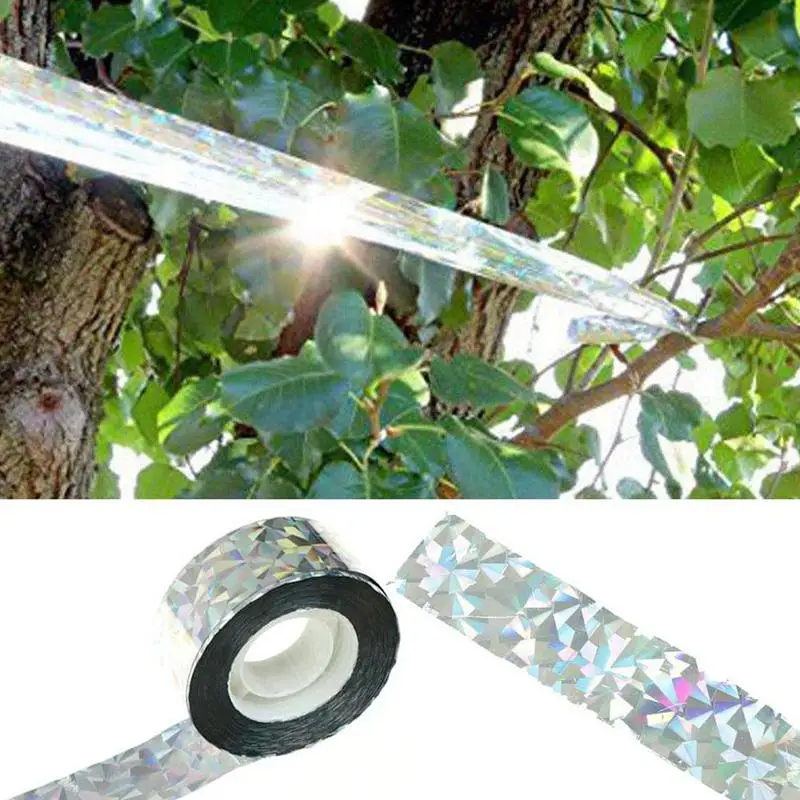 Птица напугать ткани голографической репеллент дизайн Двусторонняя