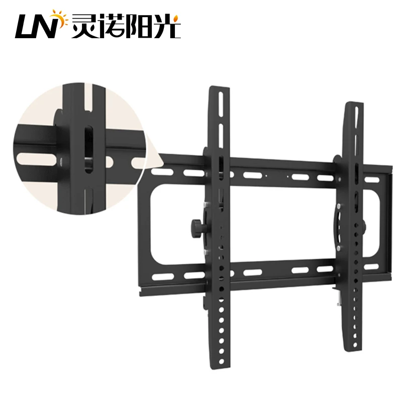 Universal TV Bracket For 26-55 Inches AdjustableTilt 15° Support Holder Max Load 50 Kg Vesa 400x400mm Wall Mount | Электроника